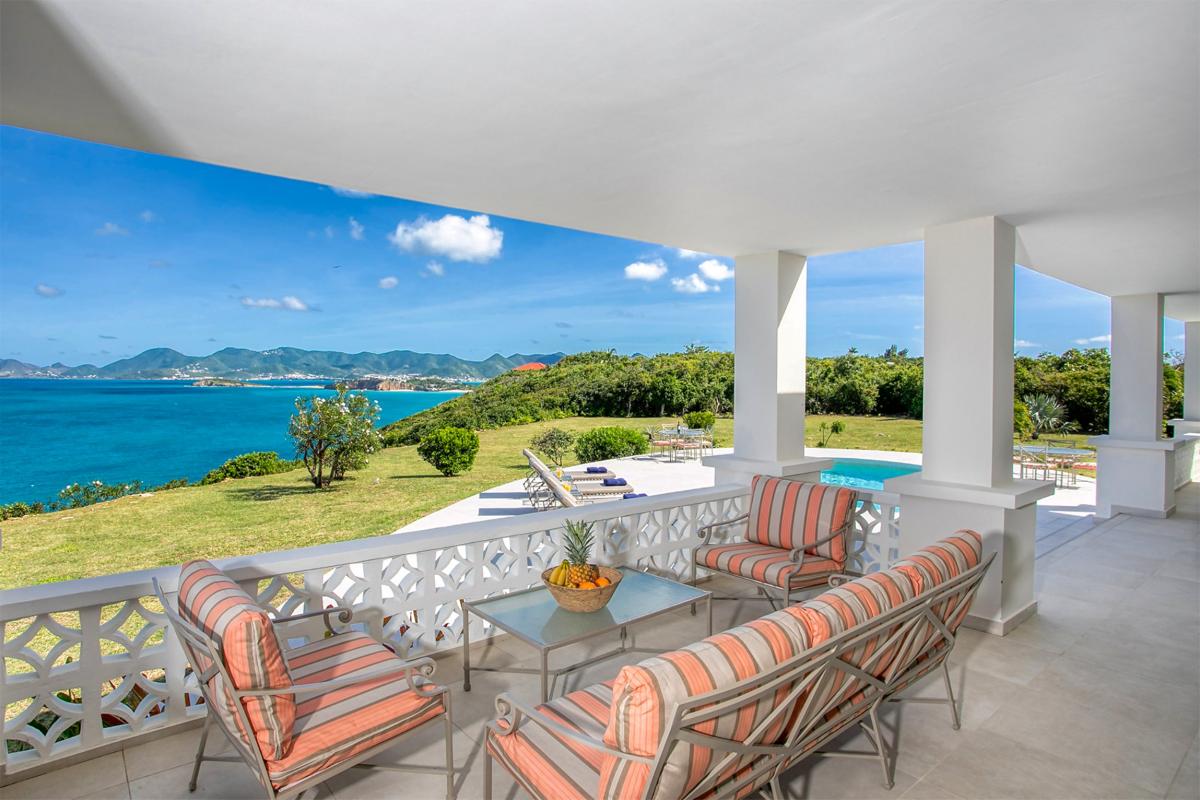 Pool villa St Martin - Outdoor seatings